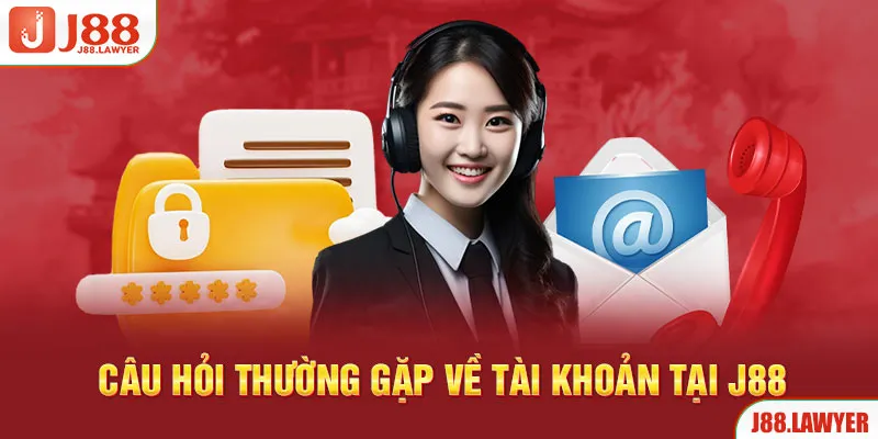 Câu hỏi thường gặp về tài khoản tại J88